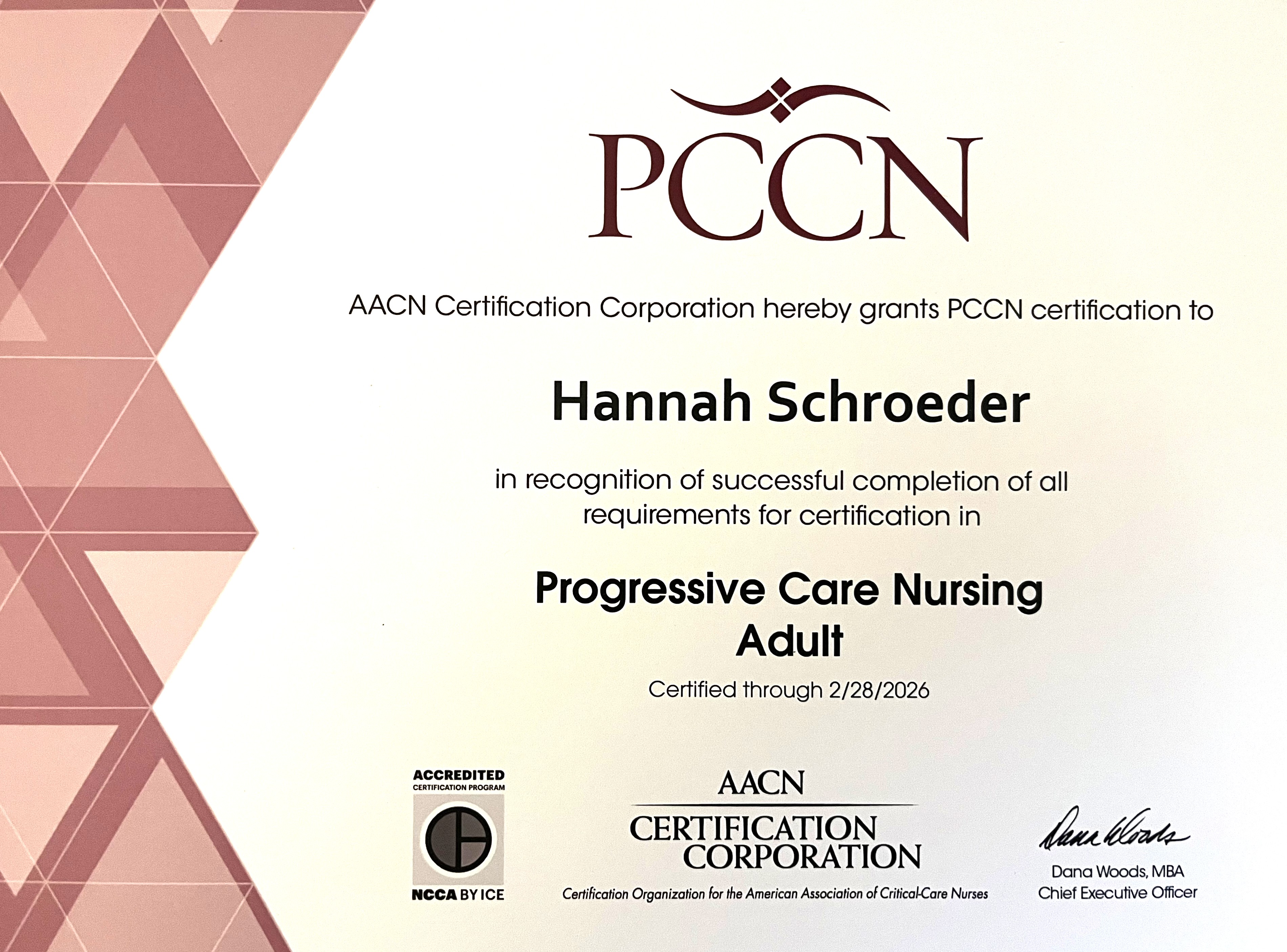 AACN Progressive Care Certified Nurse